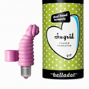 Belladot Ingrid Finger Vibrator Vaaleanpunainen Seksilelu