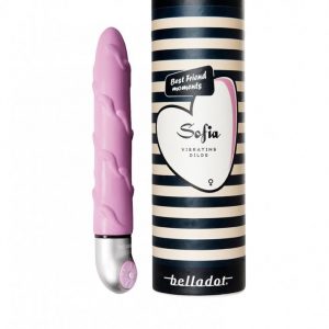 Belladot Sofia Vibrating Dildo Vaaleanpunainen Seksilelu