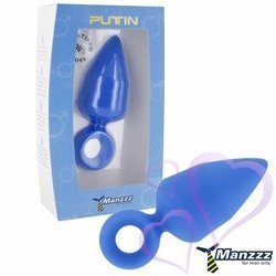 ManzzzToys Putin Iso anustappi sininen