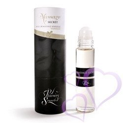 Plaisirs Secrets Massage Oil Vanilja