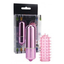 Powerful Mini Massager W. Sleeve Pinkki