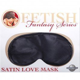 Satin Love Mask Musta Silmämaski