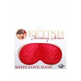 Satin Love Mask Red Punainen Silmämaski