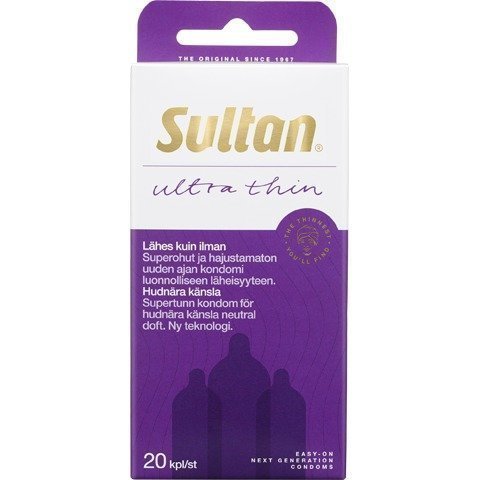 Sultan Ultra Thin 20kpl kondomi