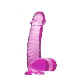 Violet Quartz 18 Cm Läpikuultava Dildo